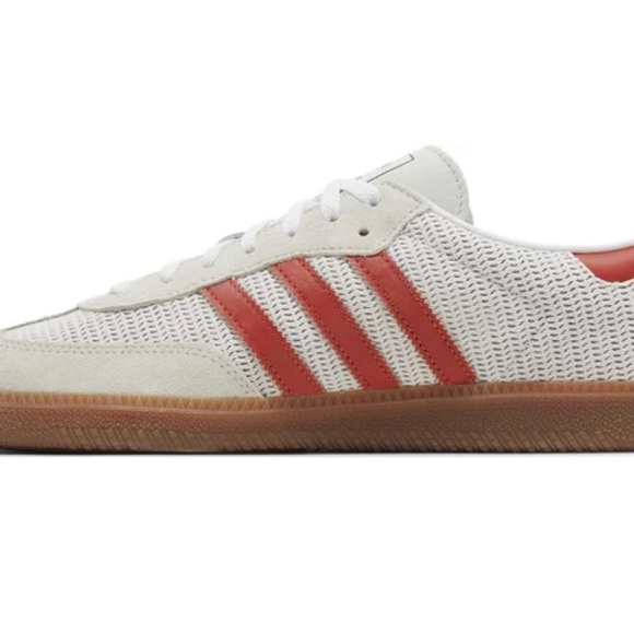 Adidas samba, crystal white preloved red, NWT, men’s size7 - Picture 12 of 12
